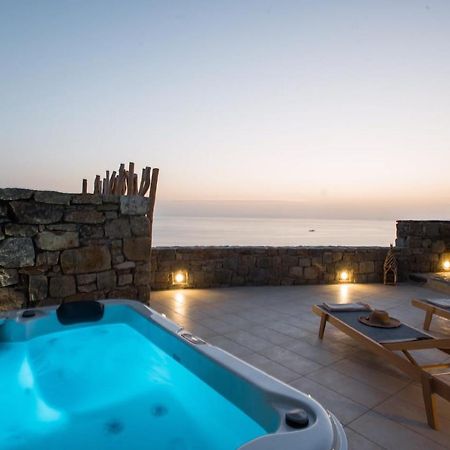 Apartament Gorgeous Studio In Cycladic Architecture Overlooking The Aegean Houlakia  Zewnętrze zdjęcie