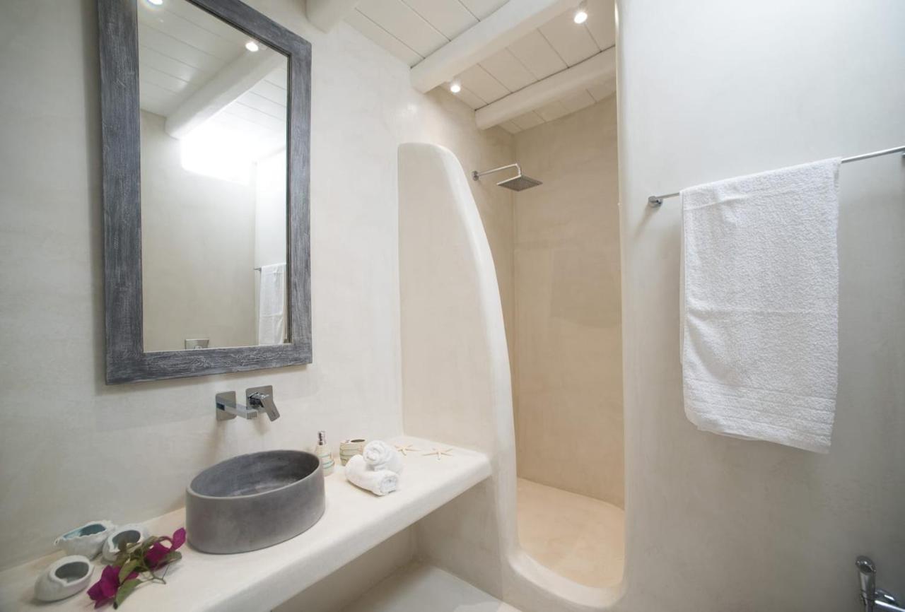Apartament Gorgeous Studio In Cycladic Architecture Overlooking The Aegean Houlakia  Zewnętrze zdjęcie